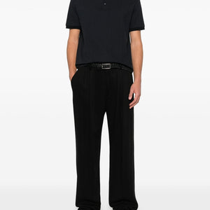 Emporio Armani Logo cotton polo shirt