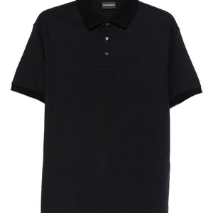 Emporio Armani Logo cotton polo shirt