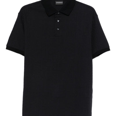 Emporio Armani Logo cotton polo shirt