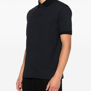 Emporio Armani Logo cotton polo shirt