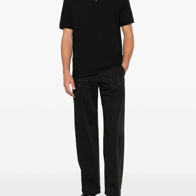 Emporio Armani Logo cotton polo shirt