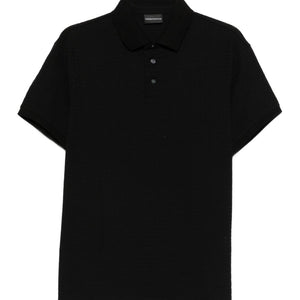 Emporio Armani Logo cotton polo shirt
