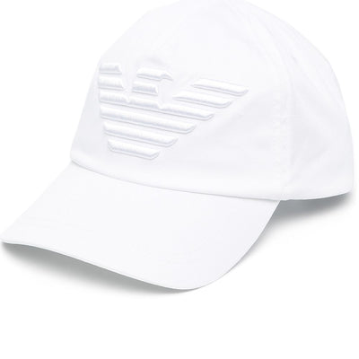 Emporio Armani Baseball Cap With Large Embroidered Eagle