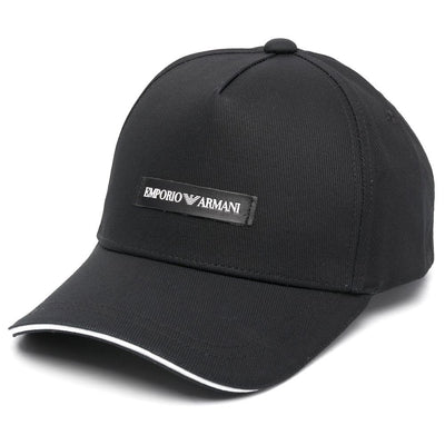 Emporio Armani Canvas Baseball Cap With Emporio Armani Patch