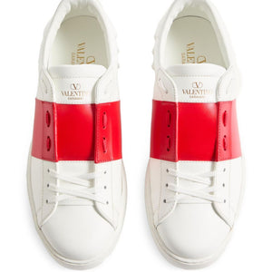 Valentino Garavani open calfskin sneakers