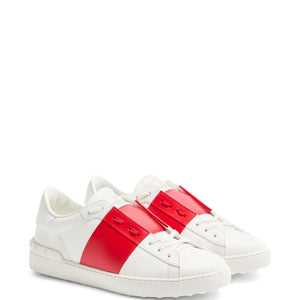 Valentino Garavani open calfskin sneakers