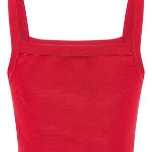 Balmain Knit bralette top with buttons