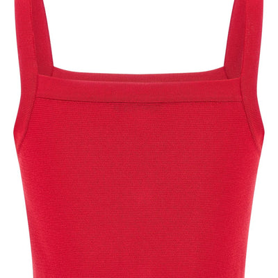 Balmain Knit bralette top with buttons