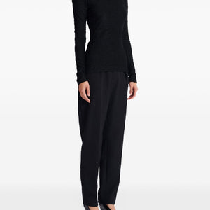 Balmain monogram high-neck top