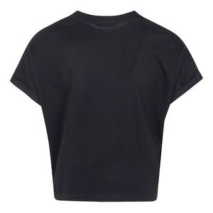 Balmain Logo cotton cropped t-shirt