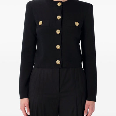 Balmain Buttoned crewneck cardigan