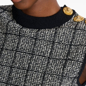 Balmain Tweed Tank Top