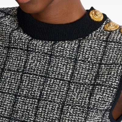 Balmain Tweed Tank Top