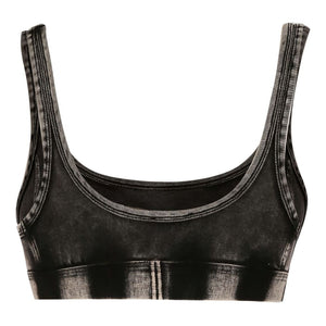 Diesel denim-effect Bra