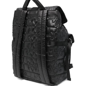 Ganni Quilted Buckle Backpack