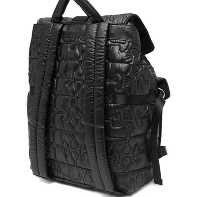 Ganni Quilted Buckle Backpack