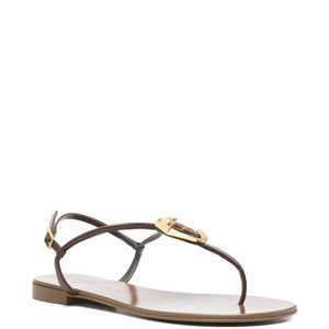Giuseppe Zanotti Atlantide buckle-embellished thong sandals.