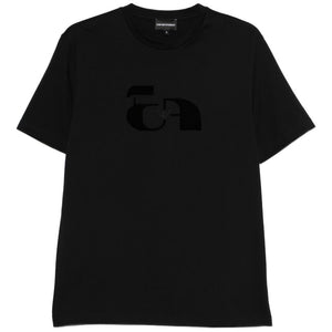 Emporio Armani Printed cotton t-shirt