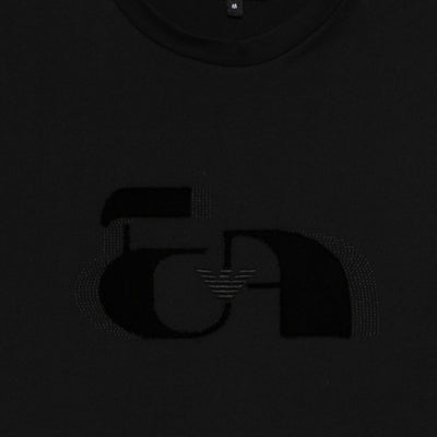 Emporio Armani Printed cotton t-shirt