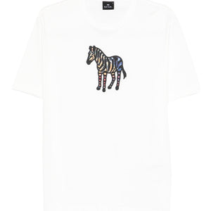 Ps By Paul Smith Zebra organic cotton t-shirt