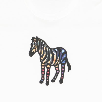 Ps By Paul Smith Zebra organic cotton t-shirt