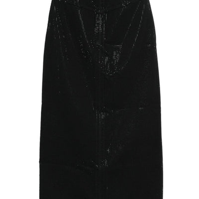 Emporio Armani Studded long skirt