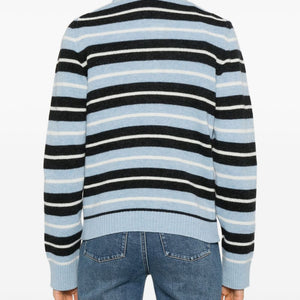 Ganni Wool crewneck sweater