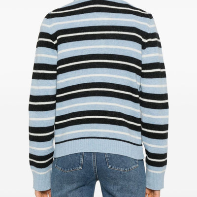 Ganni Wool crewneck sweater