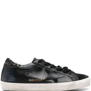 Golden Goose Super-Star Leather Sneakers.