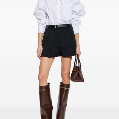 Givenchy Wool pleated shorts