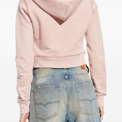 Diesel Heart cotton hoodie