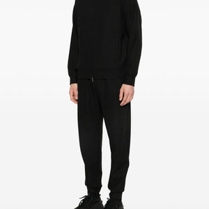 Emporio Armani Cotton blend zipped sweatshirt