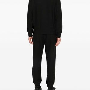 Emporio Armani Cotton blend zipped sweatshirt