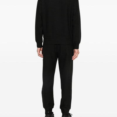 Emporio Armani Cotton blend zipped sweatshirt