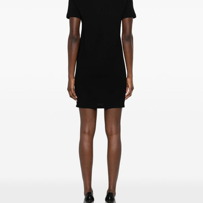 Saint Laurent Cotton polo dress