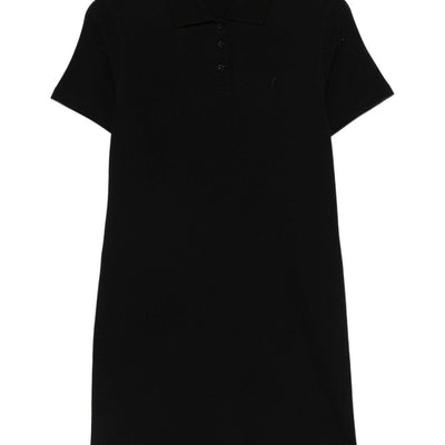Saint Laurent Cotton polo dress