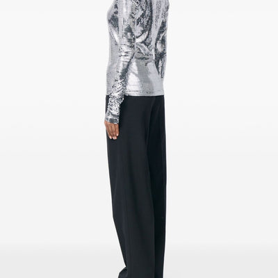 MM6 Maison Margiela Metallized top