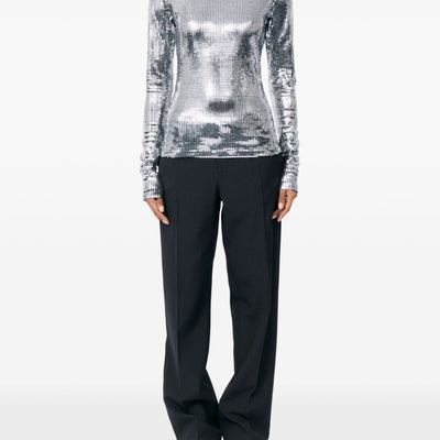 MM6 Maison Margiela Metallized top