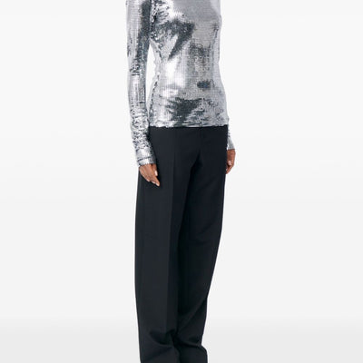 MM6 Maison Margiela Metallized top