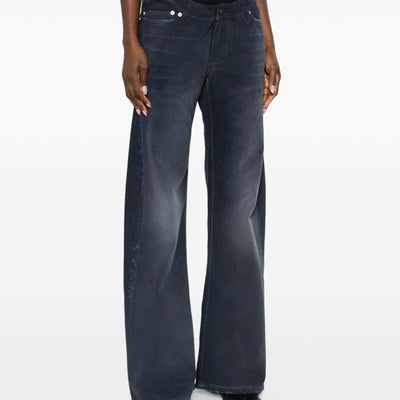 Balenciaga Frayed Denim Jeans