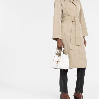 Tod'S T Timeless Mini Leather Shopping Bag