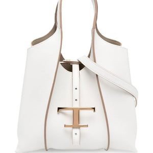 Tod'S T Timeless Mini Leather Shopping Bag