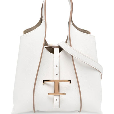 Tod'S T Timeless Mini Leather Shopping Bag