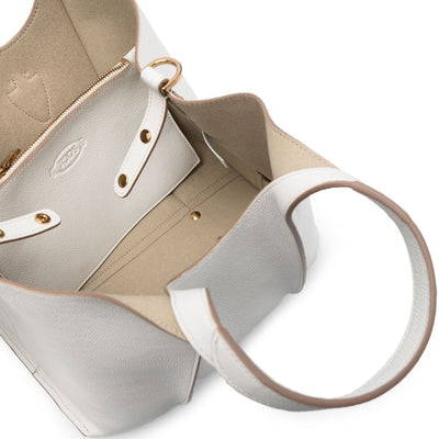 Tod'S T Timeless Mini Leather Shopping Bag