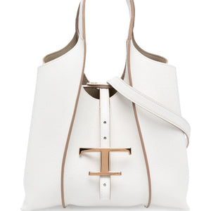 Tod'S T Timeless Mini Leather Shopping Bag