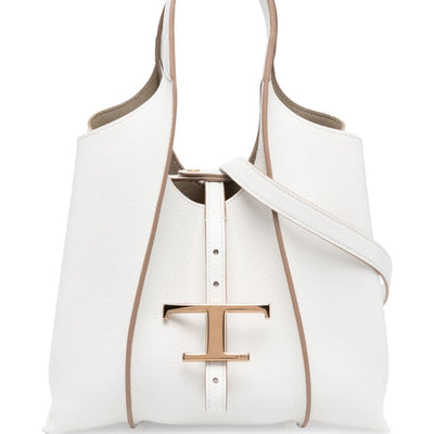 Tod'S T Timeless Mini Leather Shopping Bag