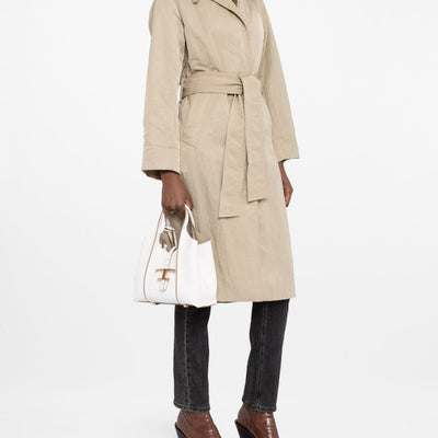 Tod'S T Timeless Mini Leather Shopping Bag