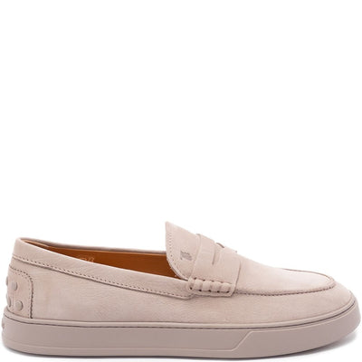 Tod's Suede Leather Loafers