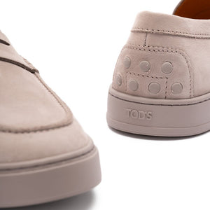 Tod's Suede Leather Loafers