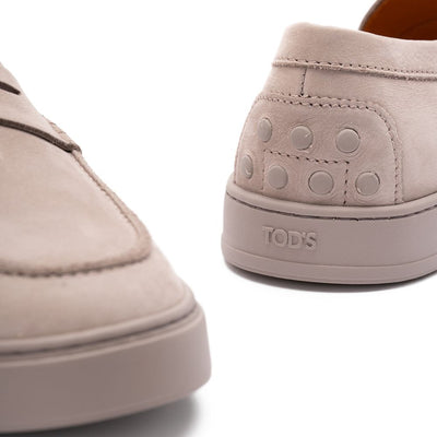 Tod's Suede Leather Loafers